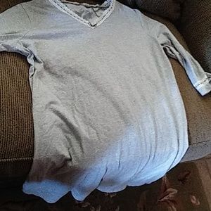 Gray laced Nightgown